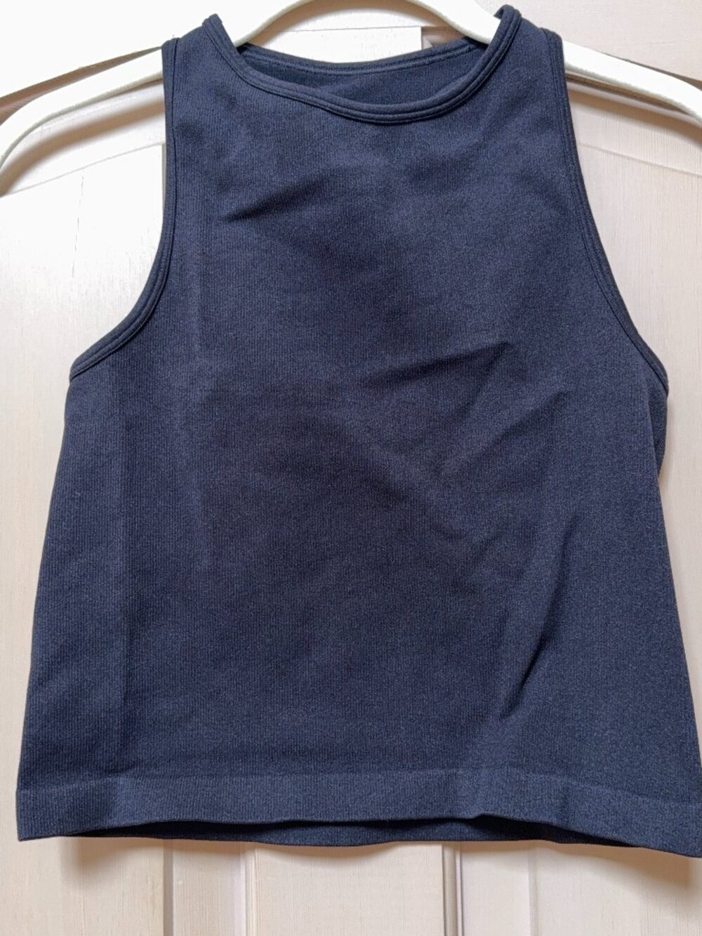 Free People Intimately Black Halter Crop Top M/L NWOT | Racerback
